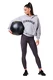 Nebbia Fit & Smart legíny s vysokým pasem marron
