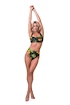 Nebbia High-energy retro bikini - vrchný diel 553 jungle green