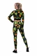 Nebbia High-waist performance legíny 567 jungle green