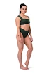 Nebbia High-waist retro bikini - spodný diel 555 dark green