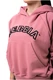 Nebbia Iconic Hero mikina s kapucí old rose