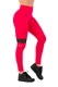 Nebbia Legíny Sporty s vysokým pasem a kapsou na boku 404 pink