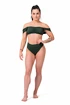 Nebbia Miami retro bikini - vrchný diel 553 dark green