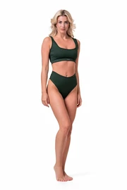 Nebbia Miami sporty bikini - vrchný diel 554 dark green