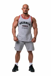 Nebbia Old - school Muscle tielko 193 light grey