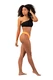 Nebbia One Shoulder Bandeau Bikini Top 448 Black