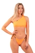 Nebbia One Shoulder Bandeau Bikini Top 449 Orange Neon