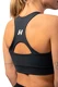 Nebbia Sportovní podprsenka Active se střední oporou 413 dark grey