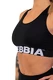 Nebbia Sportovní podprsenka se střihem Cross Back 410 black