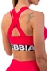 Nebbia Sportovní podprsenka se střihem Cross Back 410 pink