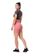 Nebbia Sporty Hero crop top s krátkým rukávem marron