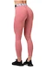 Nebbia Squat Hero scrunch butt legíny old rose
