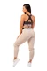 Nebbia Tepláky Iconic s elastickým pasem NEBBIA 408 cream
