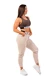 Nebbia Tepláky Iconic s elastickým pasem NEBBIA 408 cream