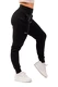Nebbia Tepláky s vysokým pasem „Feeling Good“ 409 black