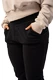 Nebbia Tepláky s vysokým pasem „Feeling Good“ 409 black