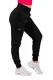Nebbia Tepláky s vysokým pasem „Feeling Good“ 409 black