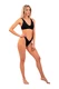 Nebbia Triangle Bralette Bikini Top with padding 457 Black