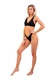 Nebbia Triangle Bralette Bikini Top with padding 457 Black