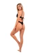 Nebbia Triangle Bralette Bikini Top with padding 457 Black