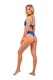 Nebbia Triangle Bralette Bikini Top with padding 457 Blue