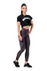 Nebbia Volný Fit & Sporty crop top black