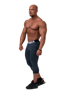 Nohavice Nebbia 1965 Legend of Today leggings calf lenght 188 dark grey