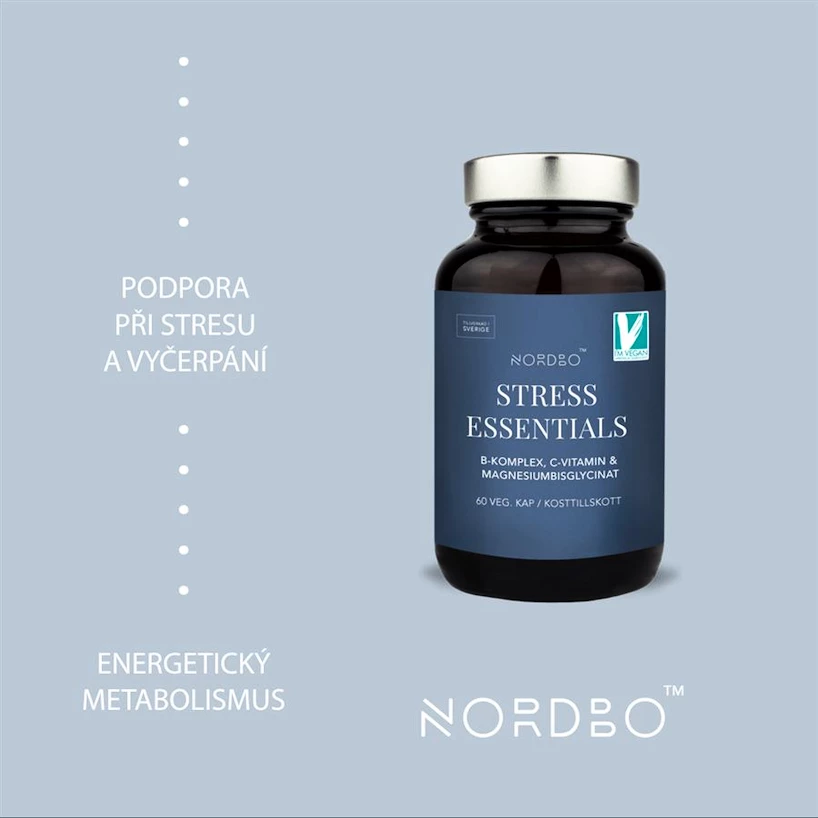 Nordbo  Stress Essentials 60 kapslí