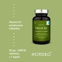 Nordbo  Vegan D3 90 kapslí