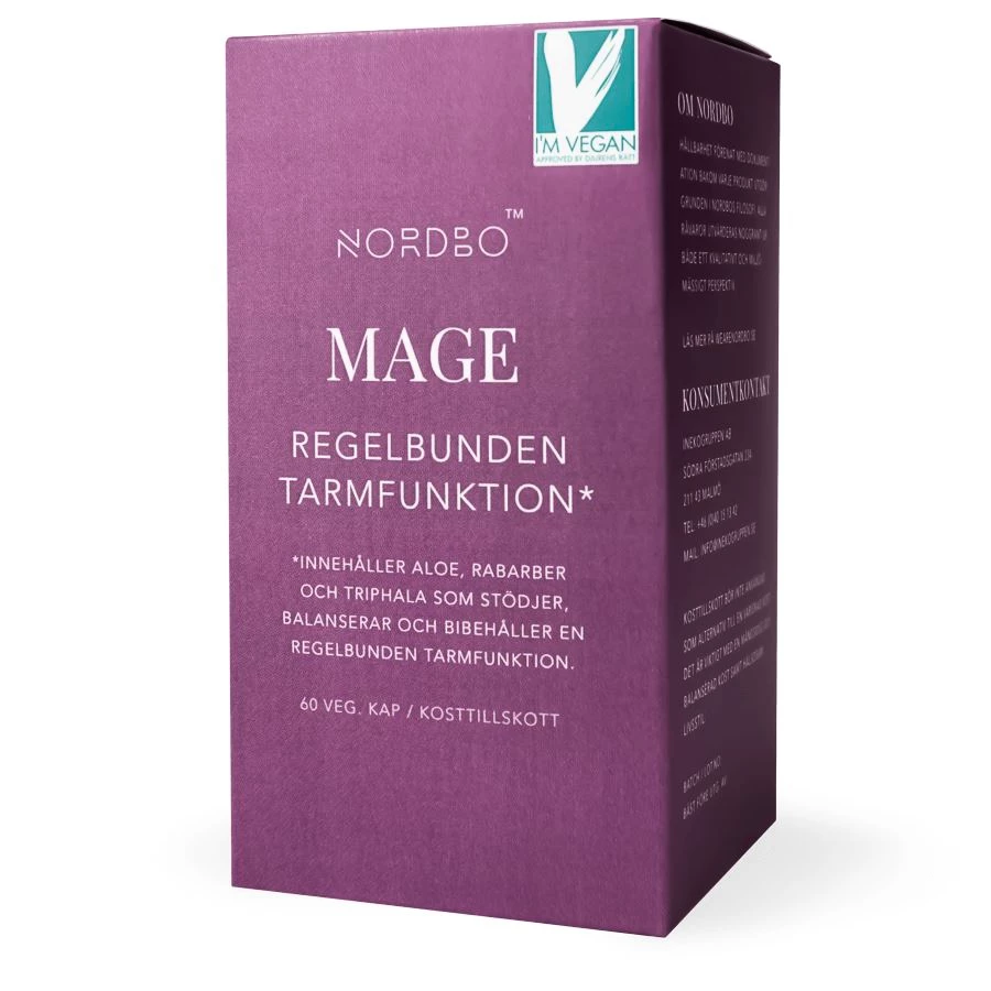 Nordbo  Vyprazdňování Mage 60 kapslí