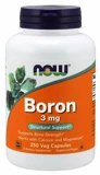 NOW Boron (bór) 3 mg 250 kapsúl