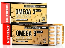 Nutrend Omega 3 Plus Softgel Caps 120 kapslí