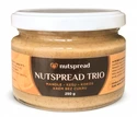 Nutspread  100% oříškové máslo  Trio ze tří druhů ořechů 250 g