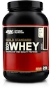 Optimum Nutrition 100% Whey Gold Standard 899 g biela čokoláda - malina