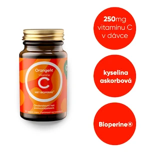 Orangefit  Vitamín C + Bioperine 90 kapslí