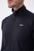 Pánska bunda Nebbia  Long sleeved w hoodie Sporty Zipper Jacket with side pockets “Control” 332 black