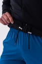 Pánska bunda Nebbia  Long sleeved w hoodie Sporty Zipper Jacket with side pockets “Control” 332 black
