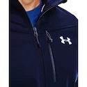 Pánska bunda Under Armour  CGI Shield Hooded FZ Midnight Navy