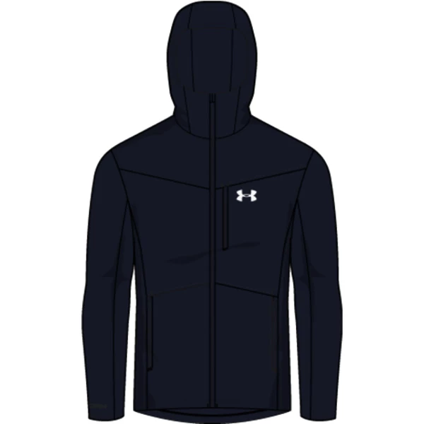 Pánska bunda Under Armour  CGI Shield Hooded FZ Midnight Navy S