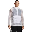 Pánska bunda Under Armour  Run Anywhere Storm Anorak-WHT