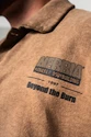 Pánska košeľa Nebbia  Washed-off Oversized Shirt 90s THROWBACK 347 Light Brown