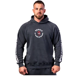 Pánska mikina Nebbia NEBBIA x OLYMPIA Washed Hoodie HERITAGE 793 black