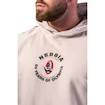 Pánska mikina Nebbia NEBBIA x OLYMPIA Washed Hoodie HERITAGE 793 light grey