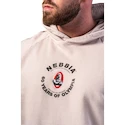 Pánska mikina Nebbia NEBBIA x OLYMPIA Washed Hoodie HERITAGE 793 light grey