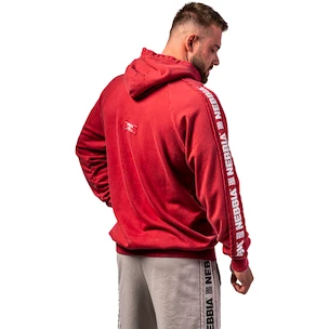 Pánska mikina Nebbia NEBBIA x OLYMPIA Washed Hoodie HERITAGE 793 red