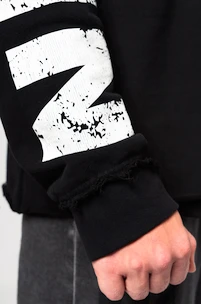 Pánska mikina Nebbia  Oversized Pullover Hoodie NO BS Black L
