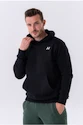 Pánska mikina Nebbia  Pull-over Hoodie with a Pouch Pocket 331 black