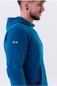 Pánska mikina Nebbia  Pull-over Hoodie with a Pouch Pocket 331 blue