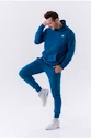 Pánska mikina Nebbia  Pull-over Hoodie with a Pouch Pocket 331 blue