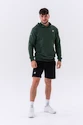 Pánska mikina Nebbia  Pull-over Hoodie with a Pouch Pocket 331 dark green